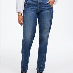 Madewell NWT  Tapered Denim Trousers in Concho Wash 30